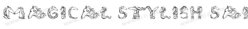 Magical Stylish Sans字体转换